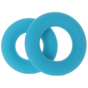 Inel pentru Penis Renegade Erectus 2 bucati cu marimi NS Toys diametru 2.5 - 3.2 cm Albastru 657447106132