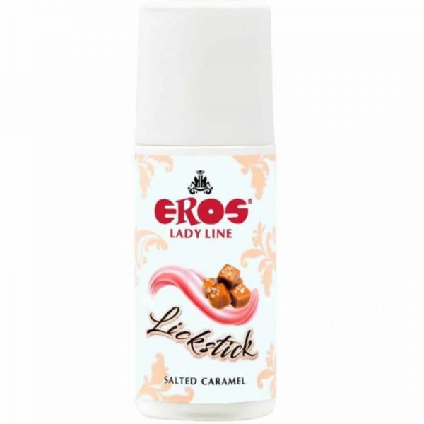 Lubrifiant pe baza de apa Eros Aromat si miros placut Lady Lickstick Salted Caramel 60 ml