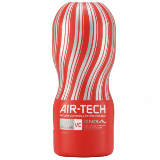 Masturbator Air-Tech VC Regular Tenga Rosu lungime 16.5 cm forma normala 4560220554913