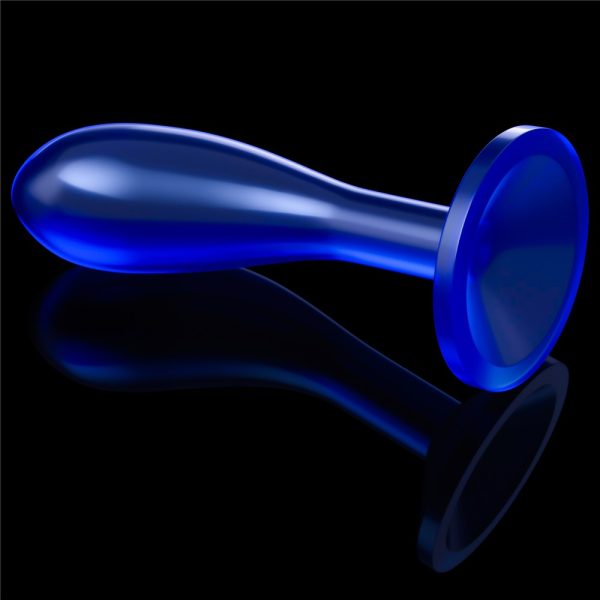 Stimulator Prostata Lovetoy Flawless Albastru grosime 4.3 cm lungime 15 cm cu ventuza 6970260906784