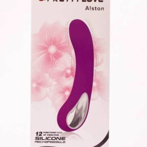 Vibrator Alston Pretty Love punctul G lungime 19.5 cm grosime 3.5 cm 6959532316919