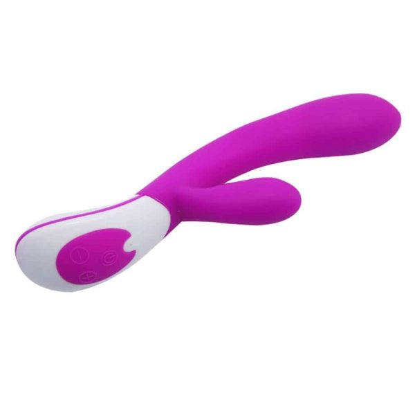 Vibrator Colby Pretty Love stimulare clitoris - punctul G lungime 21.5 cm grosime 3.5 cm 6959532318166
