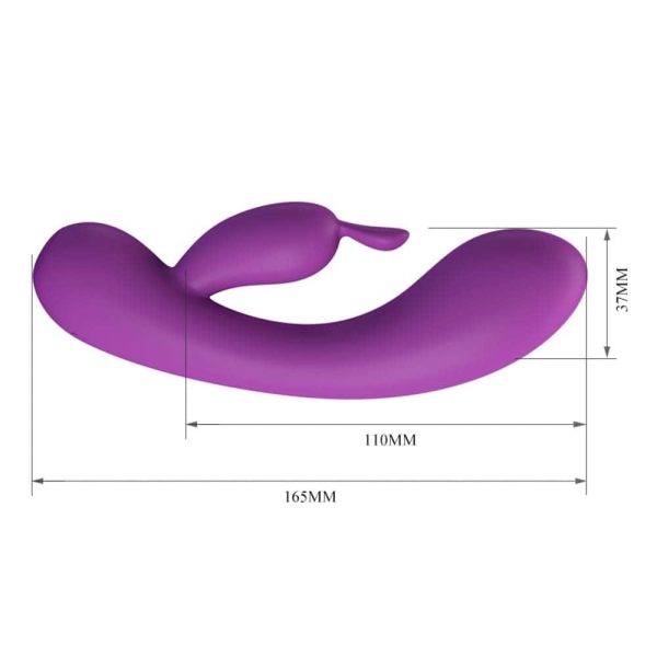 Vibrator Grace Pretty Love stimulare clitoris - punctul G lungime 16.5 cm grosime 3.7 cm 6959532332131