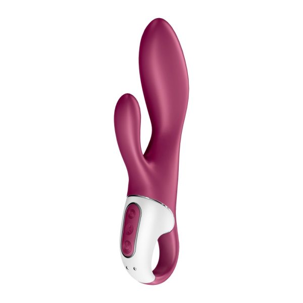 Vibrator Heated Affair Satisfyer stimulare clitoris - punctul G - incalzire - aplicatie SmartPhone lungime 5 - 20 cm grosime 1.8  - 3.5 cm 4061504001616