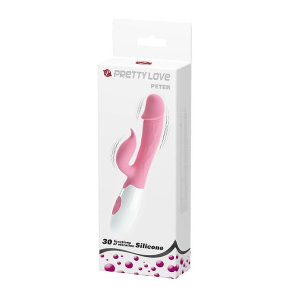 Vibrator Peter Baby Pretty Love stimulare clitoris - punctul G lungime 5.5 - 19.2 cm grosime 1.8 - 3.1 cm 6959532324143