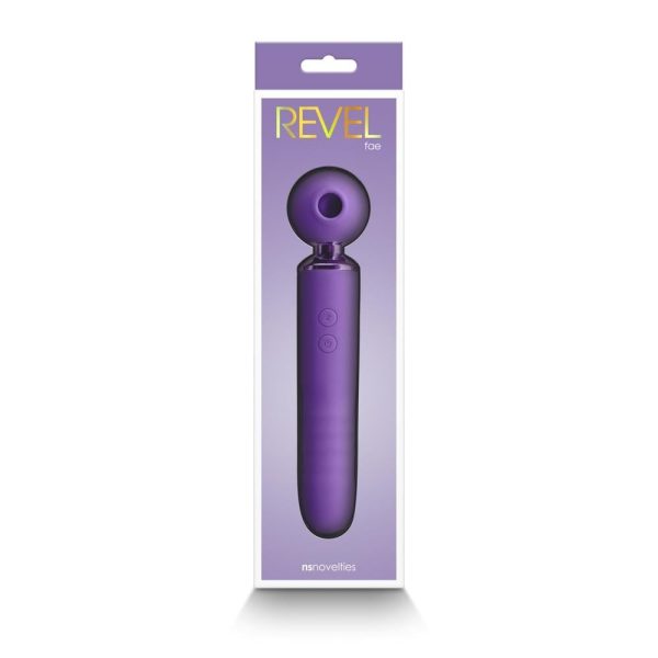 Vibrator Revel Fae NS Toys lungime 19.5 cm grosime 4.2 cm 657447106200