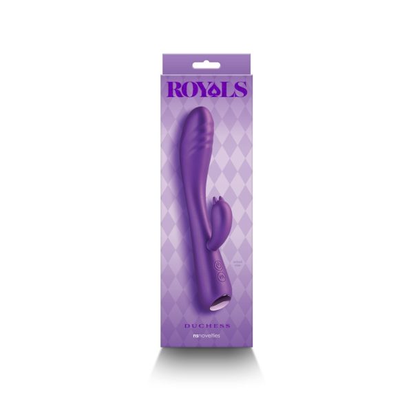 Vibrator Royals DuchessMetallic NS Toys stimulare clitoris - punctul G lungime 21.2 cm grosime 3.6 cm 657447107122